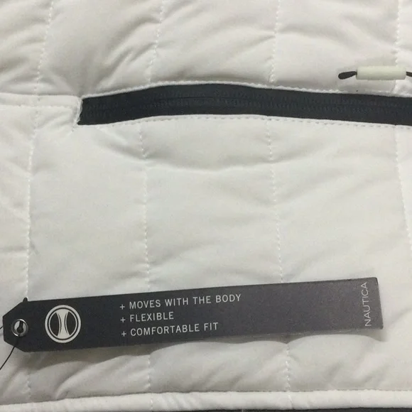 NWT Nautica S Bright White Jacket - Picture 13 of 15
